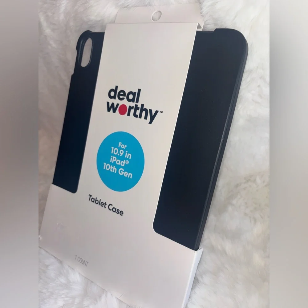 IPAD CASE 10th Generation 10.9” inch black Single case Cover Plastic NWTS